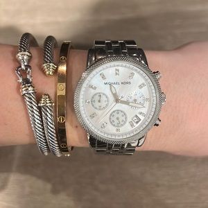 Michael Kors stainless steel women’s watch